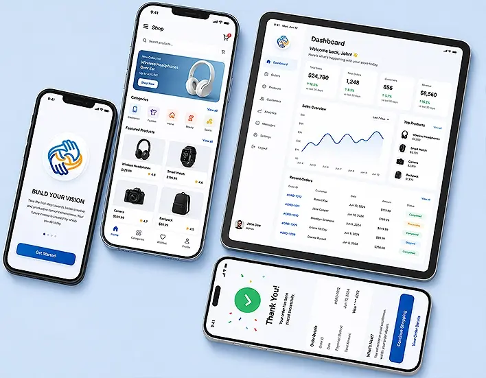 Mobile application interface design project